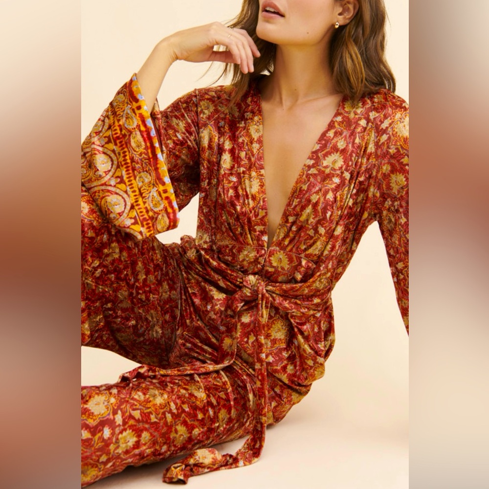 Free People | Harper Jumpsuit | Velvet Paisley
